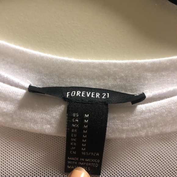 Mesh white top - Picture 3 of 3